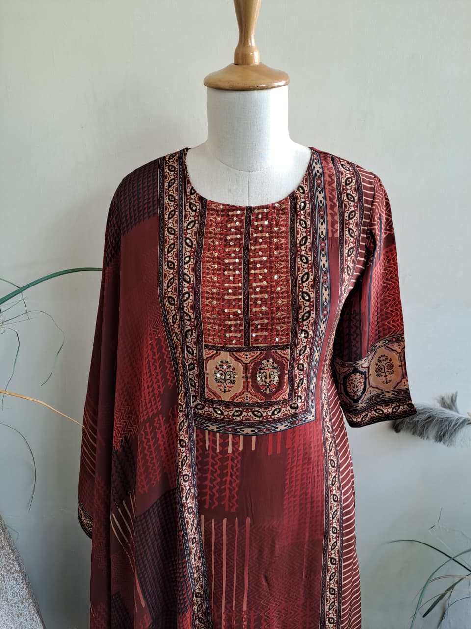 Premium Pure Crepe fabric