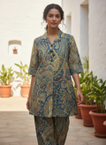 Midnight Paisley Cotton Co-Ord Set