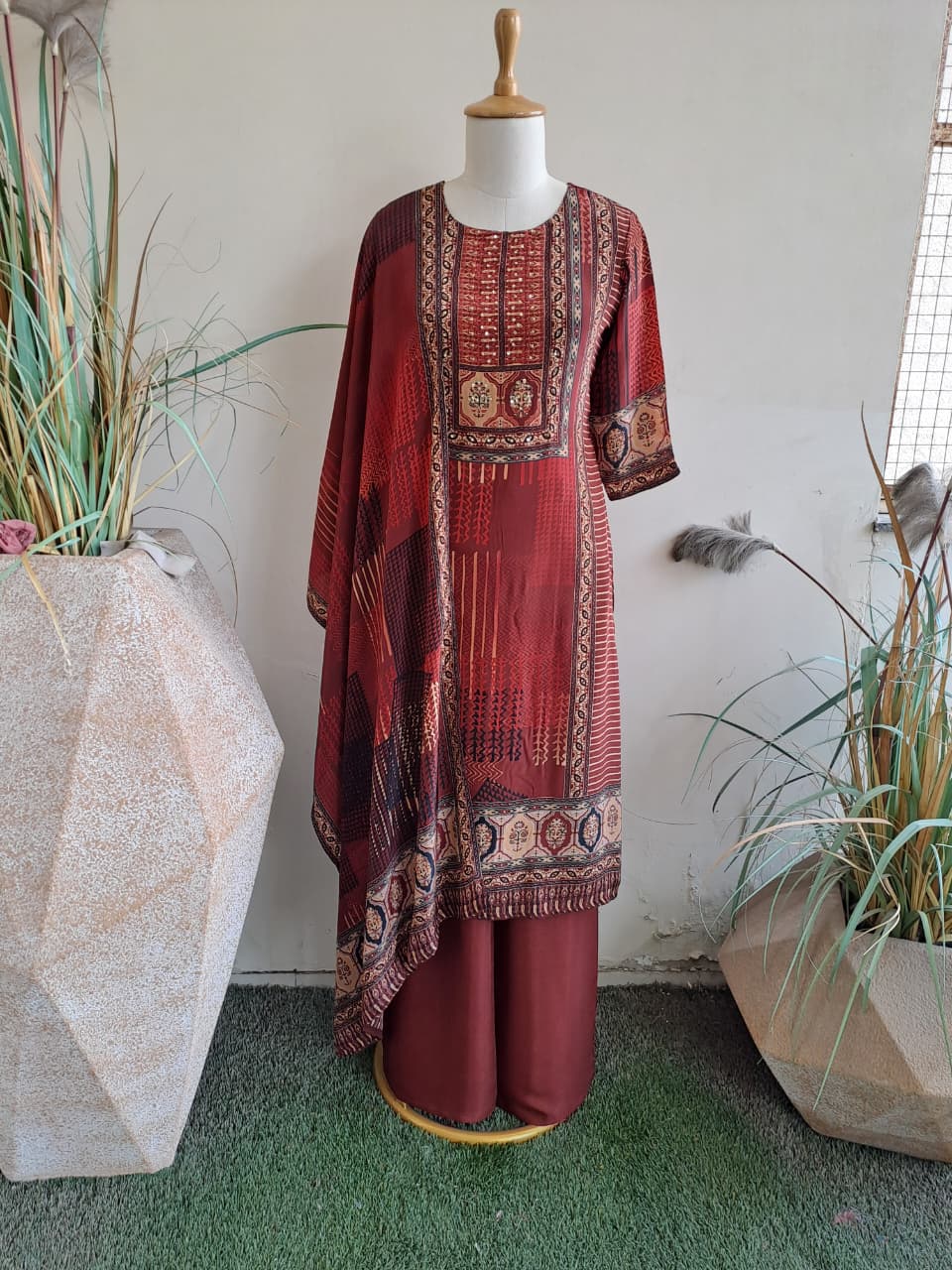 Premium Pure Crepe fabric