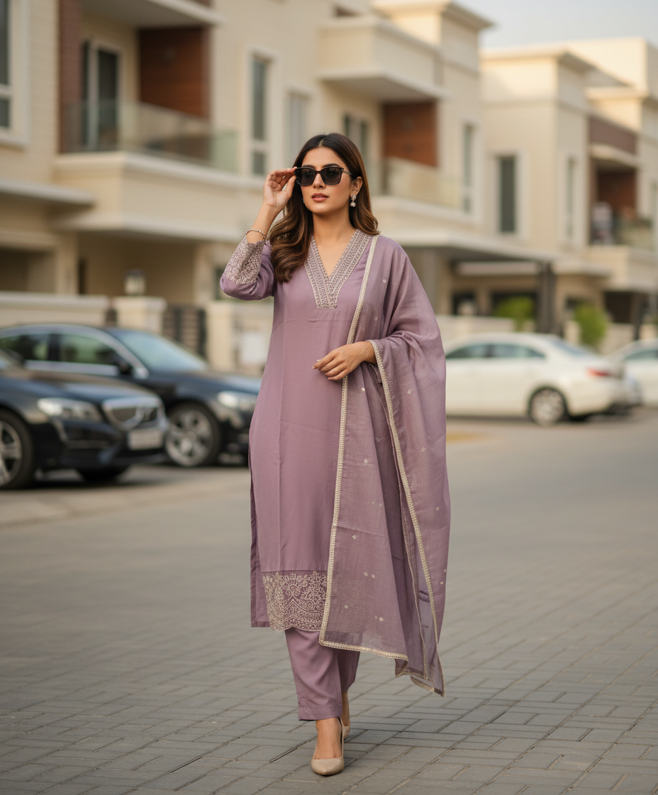 Yellow Bandhani Plus Size Cotton Kurta Set